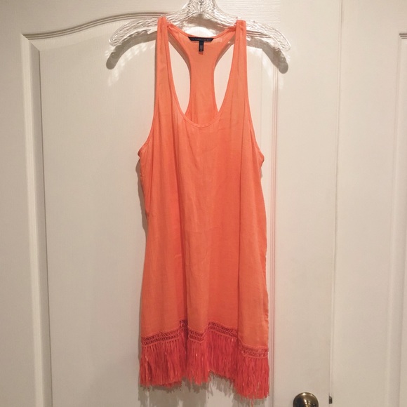 Victoria's Secret Other - Victoria’s Secret Coral Fringe Beach Swim Coverup